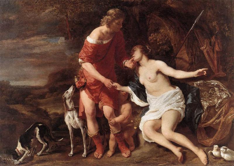 BOL, Ferdinand Venus and Adonis jh France oil painting art